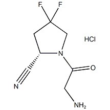 (S)-1-(2-Aminoacetyl)-4, 4-difluoropyrrolidine-2-carbonitrile Trifluoroacetate CAS No.:1448440-51-4