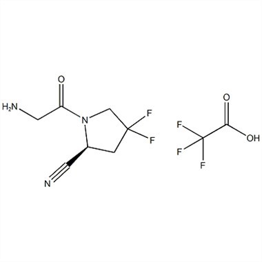 (S)-1-(2-Aminoacetyl)-4, 4-difluoropyrrolidine-2-carbonitrile Trifluoroacetate CAS No.:1448440-40-1