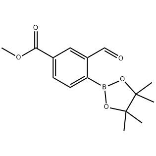 Benzoic Acid, 3-formyl-4-(4,4,5,5-tetramethyl-1,3,2-dioxaborolan-2-yl)-, Methyl Ester CAS No.: 2271348-22-0